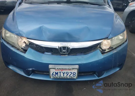 2010 Honda Civic Lx из США, поврежденный, VIN 19XFA1F57AE049110